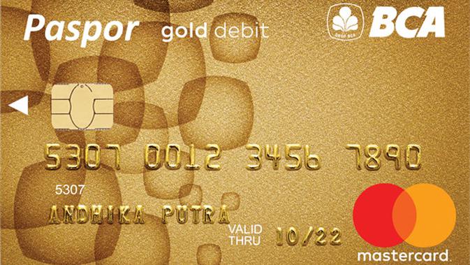 Kartu ATM BCA Gold (sumber: bca.co.id)