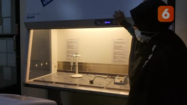salah satu alat periksa swab