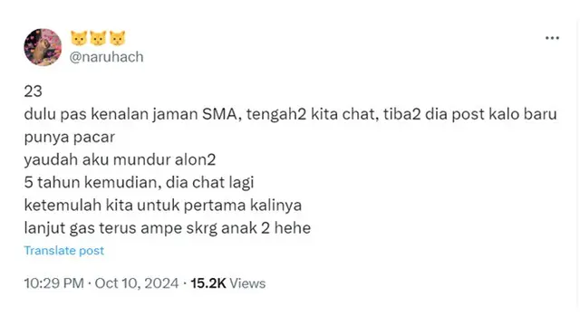 6 Cerita Netizen Jodohnya Teman SMA Ini Bikin Ikut Baper, Cinta Tak Terduga