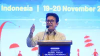 Wakil Ketua Dewan Komisioner OJK, Mirza Adityaswara dalam OECD/IOPS/OJK Global Forum on Private Pensions 2024. (Foto: Istimewa)