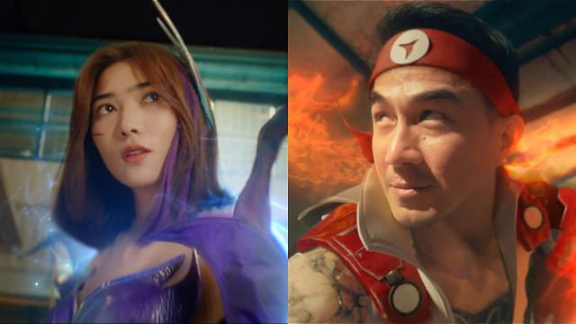 Aksi Duel Isyana Sarasvati vs Joe Taslim
