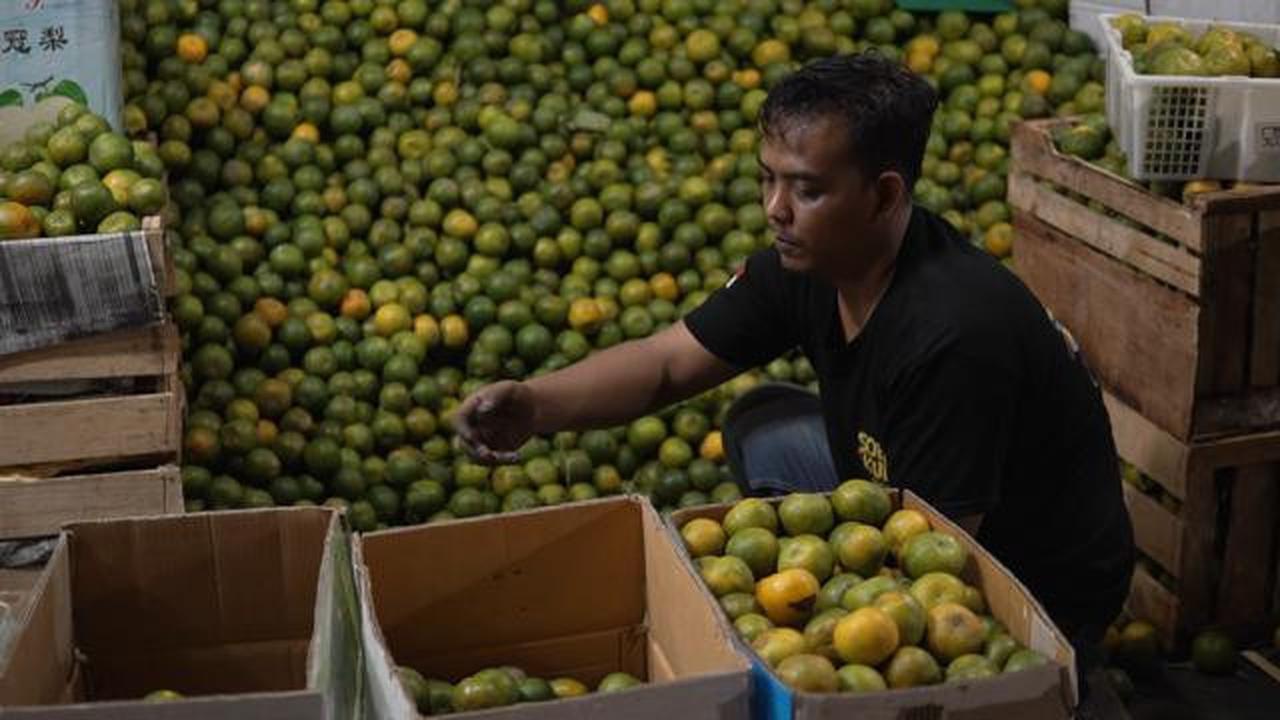 Pedagang Jeruk di Pasar Gede Solo Raup Cuan Sejak Ada MBG, Penjualan 7 Ton Sehari