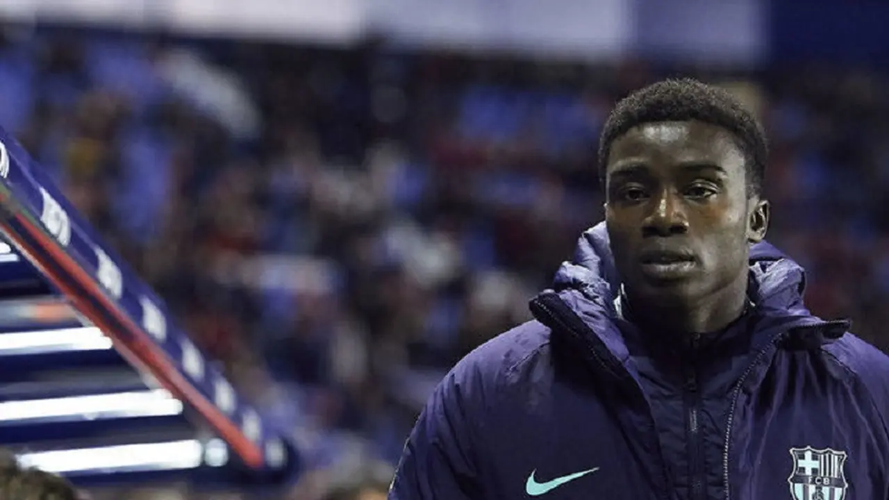 Moussa Wague, bek Barcelona B yang masih berusia 20 tahun