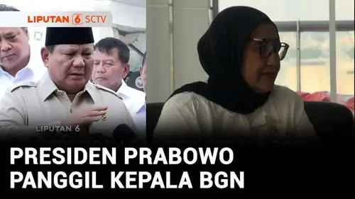 VIDEO: Presiden Prabowo akan Panggil Kepala BGN soal Keracunan MBG: Ini Masalah Besar