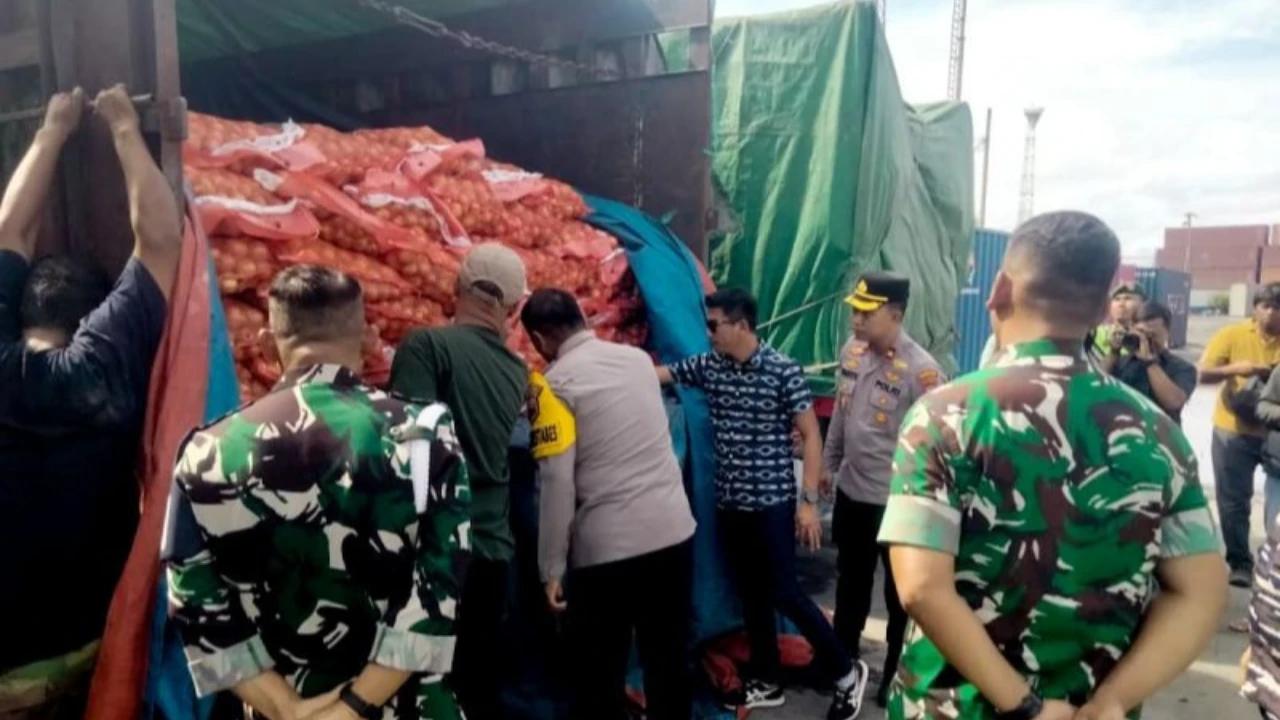 Polda Jateng Jadikan Pemilik 123 Ton Bawang Bombay Ilegal Tersangka, Barang Bukti Segera Dimusnahkan