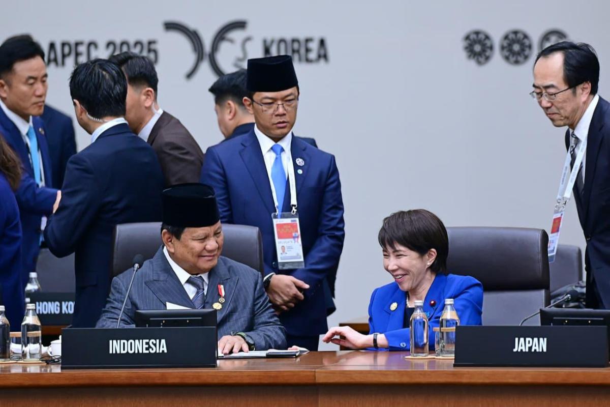 Prabowo di KTT APEC
