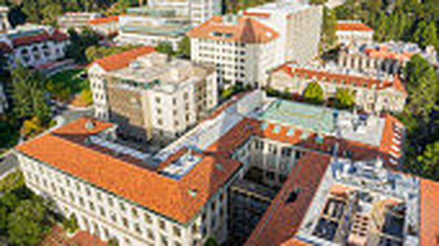 Ilustrasi gedung universitas.