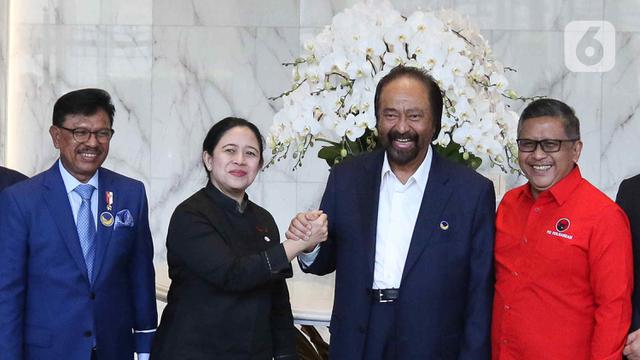 Puan Maharani Temui Surya Paloh