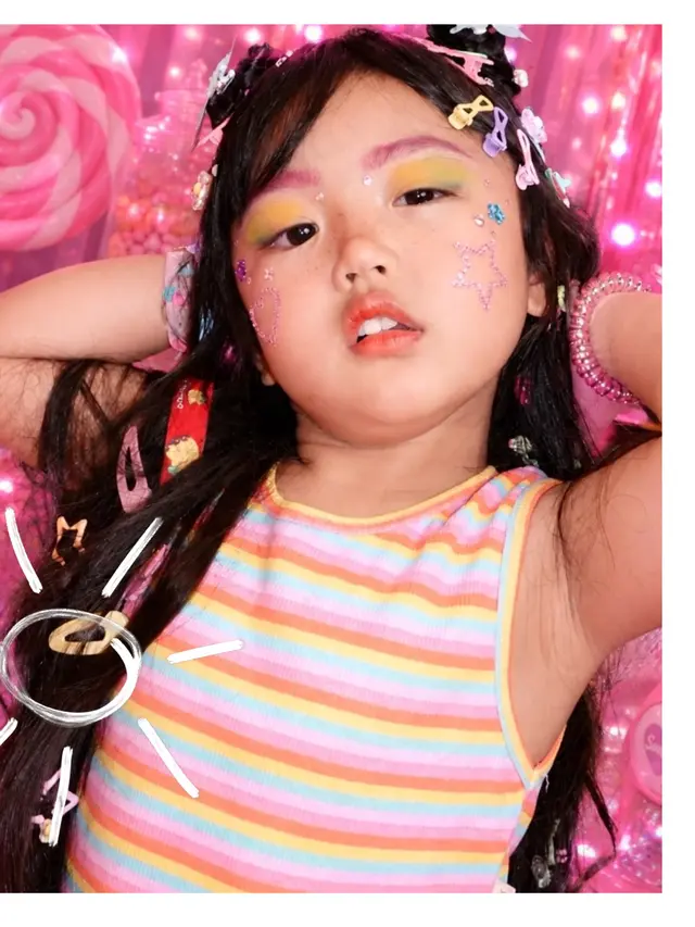Potret Centil Menggemaskan Xarena Zenata, Putri Siti Badriah dengan Makeup Baddie ala Naykil