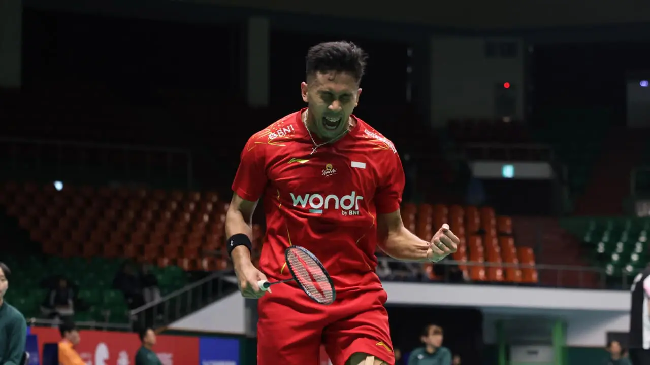 Yohanes Saut Marcellyno - Korea Masters 2025 - Bulu Tangkis