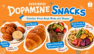 Fenomena 'Dopamine Snacks' Makin Populer, Ini Rekomendasi Cemilan Viral di Shopee