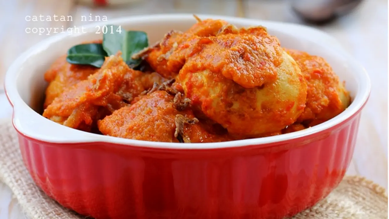 Menu Maksi: Telur dan Tahu Bumbu Bali