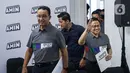 Nama-nama yang masuk Timnas AMIN diumumkan langsung Anies Baswedan. (Liputan6.com/Faizal Fanani)
