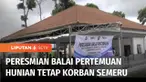 Melengkapi fasilitas umum bagi korban erupsi Semeru, Yayasan Pundi Amal Peduli kasih SCTV-Indosiar meresmikan balai pertemuan di tempat relokasi hunian tetap atau huntap, Desa Sumbermujur, Kecamatan Candipuro, Kabupaten Lumajang, Jawa Timur. Lebih da...