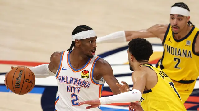 Duel Seru Thunder vs Pacers di game 5 NBA Finals 2025