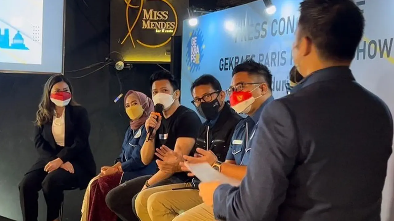 Ariel NOAH Ditunjuk Sandiaga Uno Jadi Dewan Pembina Gekrafs, Ini 6 Potretnya