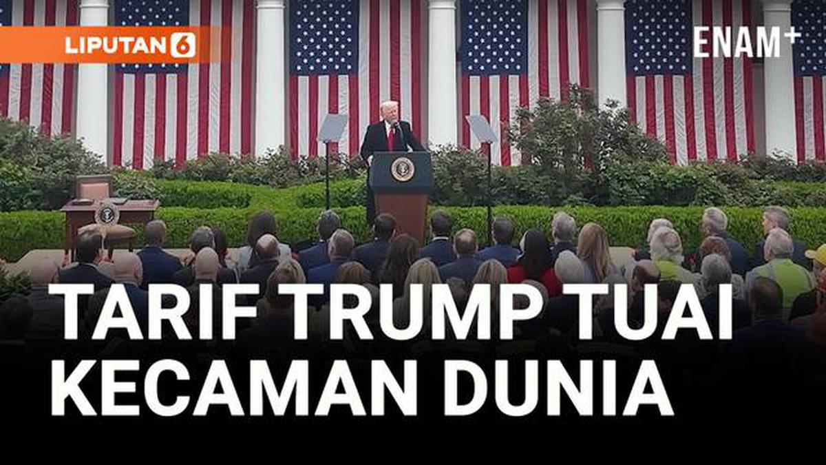 VIDEO: Tarif “Timbal Balik” Trump Tuai Kecaman Dunia