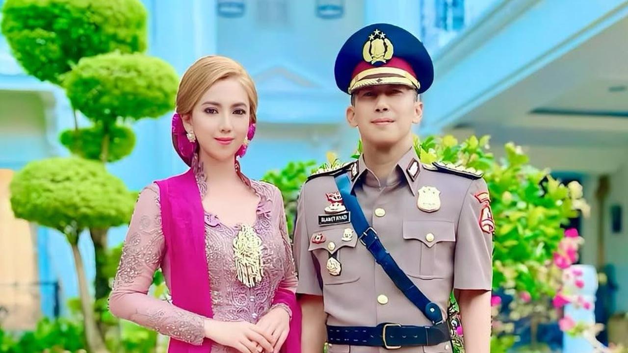 HUT Bhayangkara ke-79, Deretan Potret Romantis Heni Tania Bareng Suami Kombes Polisi Jadi Sorotan