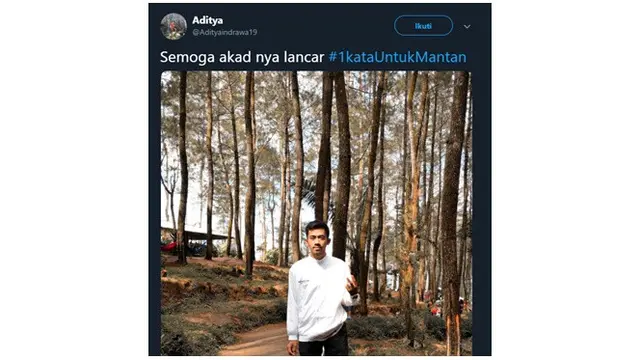 Curhatan Netizen Soal 1 Kata Untuk Mantan Ini Kocak Banget