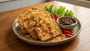 Cara Membuat Tempe Goreng Kremes Garing, Renyah dan Tidak Cepat Lembek