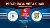 Persipura Jayapura vs Mitra Kutai kartanegara (Liputan6.com/Abdillah)