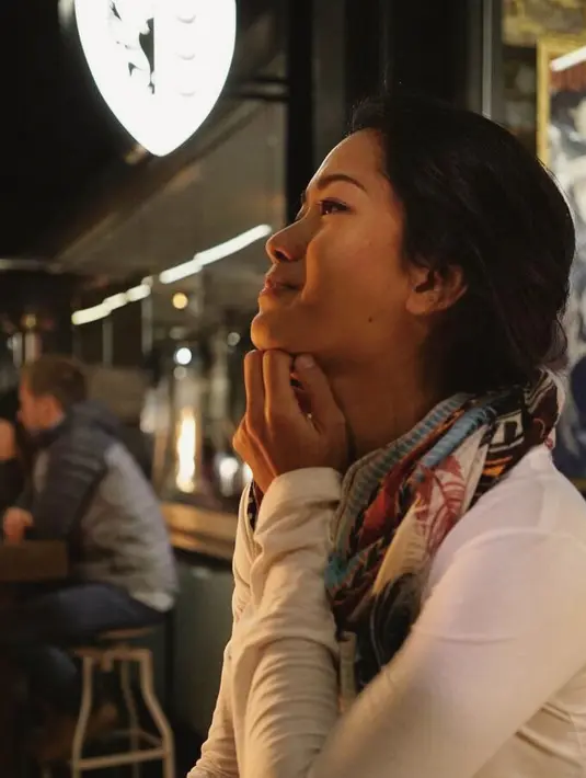 Sebagai profesional, Prisia mengaku tak merasa kebingungan. Apalagi skenario dalam film tersebut utuh. (instagram/itsprisia)