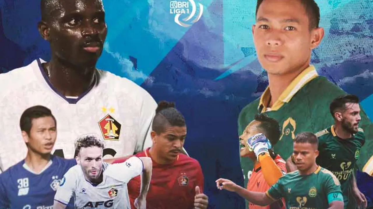 BRI Liga 1 - Duel Antarlini - Persik Kediri Vs Persikabo 1973