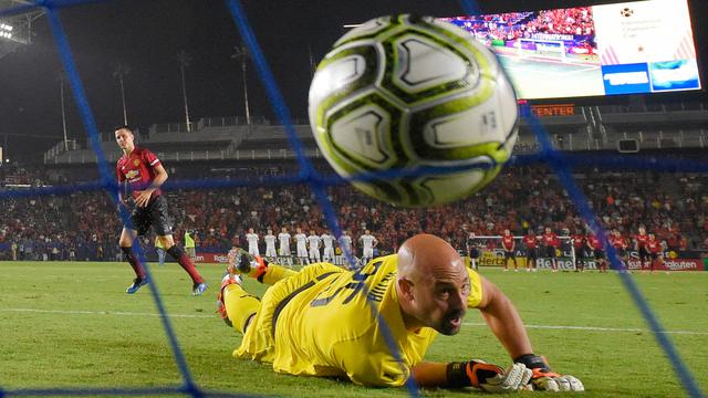 Drama Adu Penalti, Manchester United Tekuk AC Milan di ICC 2018