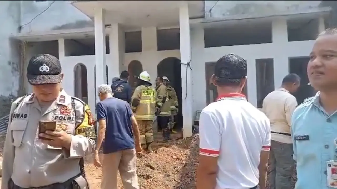 Sebuah ledakan terjadi di sekitar Taman Tangkuban Perahu, Guntur, Setiabudi, Jakarta Selatan, Rabu, (18/10/2023).