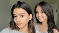 Aisyah Aqilah dan Adzwa Aurell (Sumber: Instagram/aisyahaqilahh)