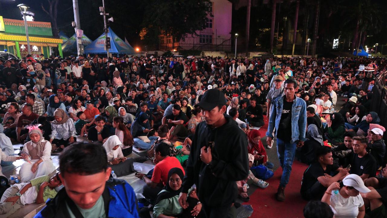 Malam Tahun Baru 2025 di Bundaran HI