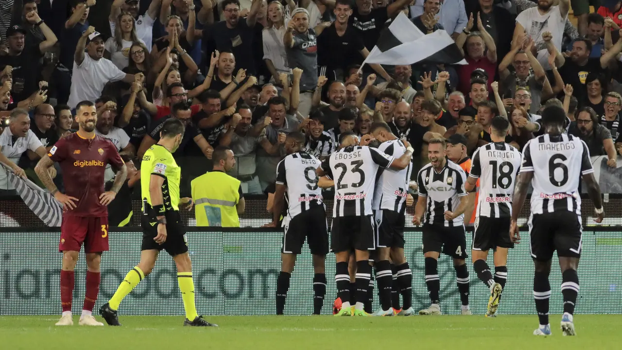 Udinese vs Roma