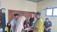 Zakat yang ditarik Baznas dari guru ditarufkan untuk bedah rumah guru tak mampu. (Foto: Liputan6.com/Dok. Heni Purwono)