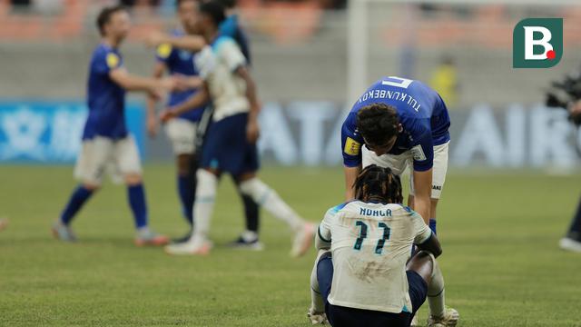 Foto: Tersingkir dari Piala Dunia U-17 2023, Pemain Timnas Inggris U-17 Sampai Menangis