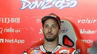 Pembalap Ducati asal Italia, Andrea Dovizioso. (AFP/Javier Soriano)