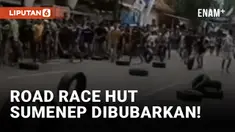 Road Race HUT Sumenep Dibubarkan