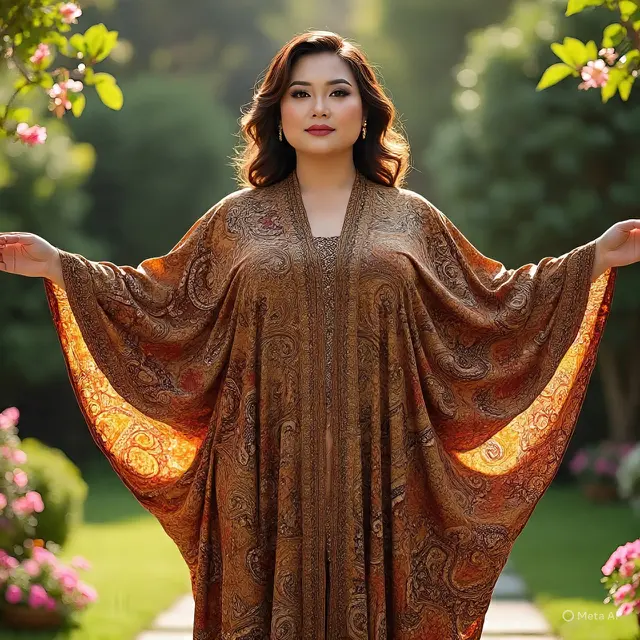 Model Batik Batwing Plus Size Nyaman di 2025