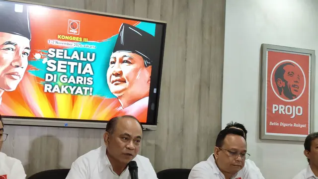 PROJO Jumpa Pers soal Persiapan Jelang Kongres III