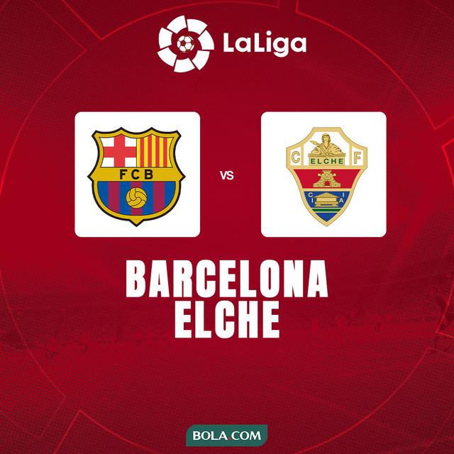 Liga Spanyol - Barcelona Vs Elche