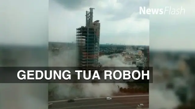 Pascainsiden robohnya bagian depan gedung tua 17 lantai di Bintaro Sektor 7 Kecamatan Pondok Aren Kota Tangerang Selatan (Tangsel), membuat polisi mengisolir kawasan tersebut. Polisi khawatir akan ada roboh susulan setelah insiden pertama ini.