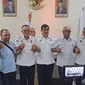 Relawan Bravo 5 mendeklarasikan dukungan terhadap pasangan capres dan cawapres Prabowo-Gibran pada Pilpres 2024. (Liputan6.com/Nanda Perdana Putra)