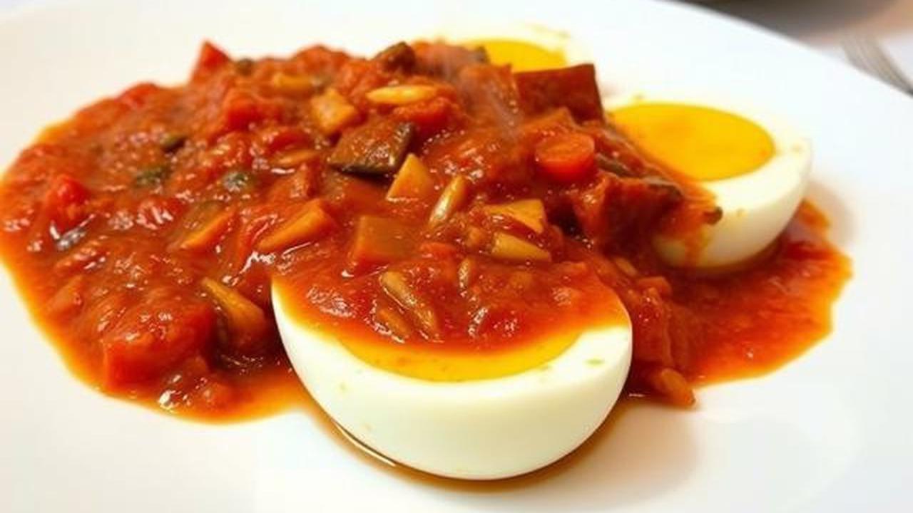 cara bikin telur balado.