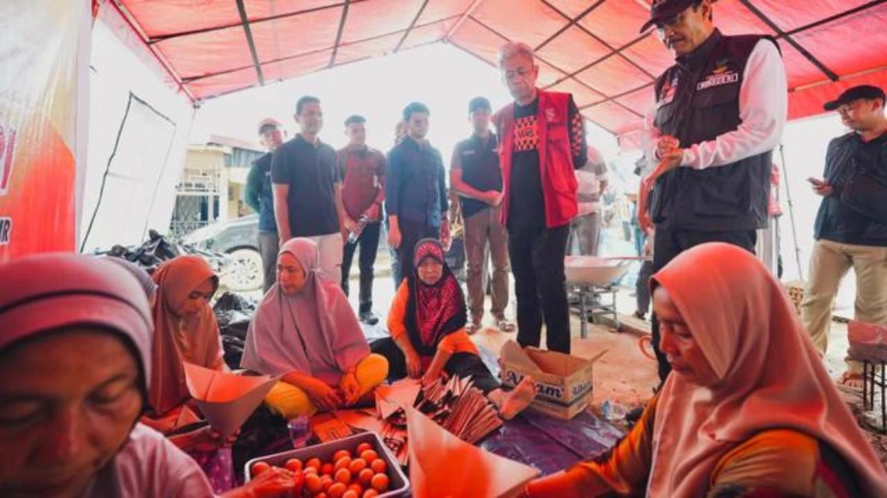 Atasi Krisis Pangan, Kemensos Dirikan 5 Dapur Umum di Wilayah Banjir Aceh