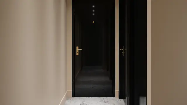 Model Pintu Rumah dari Triplek yang Awet dan Murah (AI)