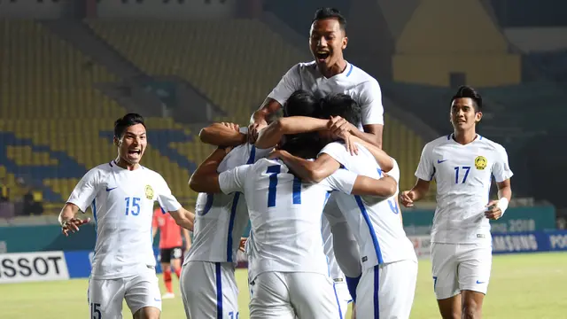 Sepak Bola : Malaysia Vs Korea Selatan