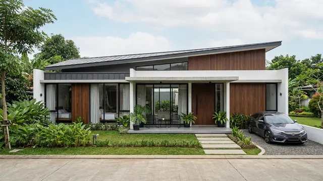 Rumah Minimalis 3 Kamar Memanjang