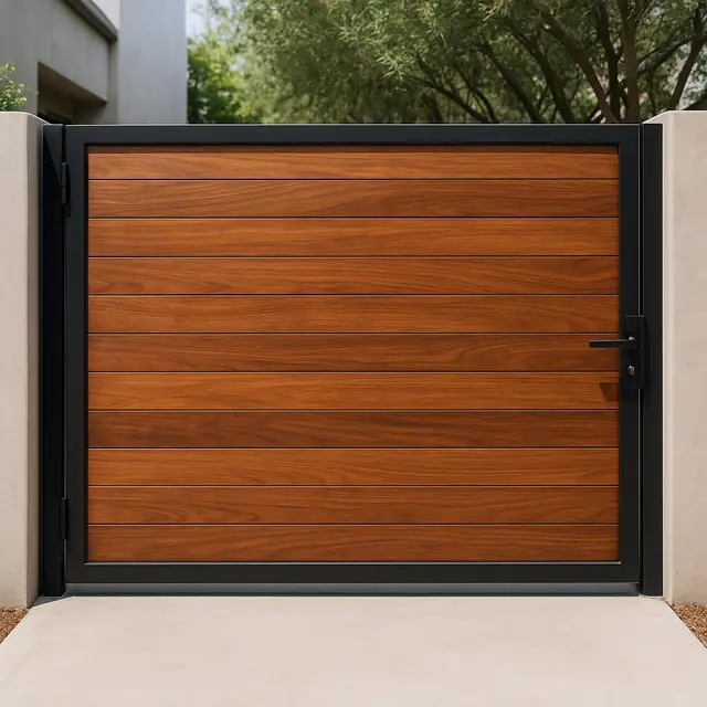 Model Pintu Gerbang Dorong Minimalis (Foto: ChatGPT)