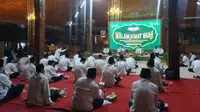 Gerakan Blora Mengaji menjadi gawean rutin Pemkab Blora yang melibatkan sejumlah ormas Islam dan umat agama lainnya. (Liputan6.com/ Ahmad Adirin)