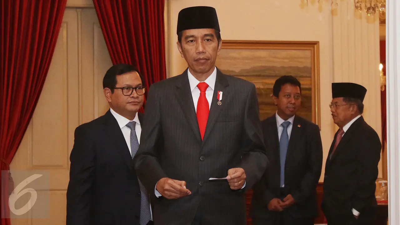 Reaksi Jokowi Saat Dengar Penyidik KPK Disiram Air Keras-Jakarta- Angga Yuniar-20170411