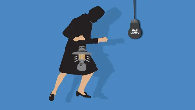 Ilustrasi Mati Lampu